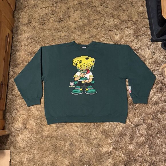 NFL Green Bay Packers Sweatshirt Filthy Packin Green Football Crewneck XXLarge - Picture 1 of 7